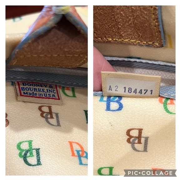 DOONEY & BOURKE VINTAGE Y2K/RAINBOW COLLECTION HANDBAG/SATCHEL - Picture 3 of 16